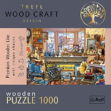Trefl Wood Craft Origin Puzzle Starožitnictví 1000 dílků