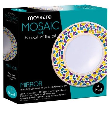 MOSAARO Sada na výrobu mozaiky - Zrcadlo - neuveden