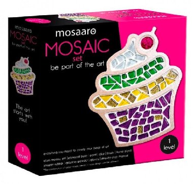 MOSAARO Sada na výrobu mozaiky - Cupcake - neuveden