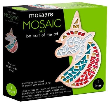 MOSAARO Sada na výrobu mozaiky - Jednorožec - neuveden