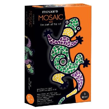 MOSAARO Sada na výrobu mozaiky - Ještěrka - neuveden