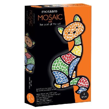 MOSAARO Sada na výrobu mozaiky - Kočka - neuveden