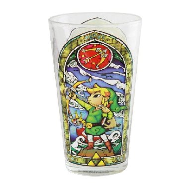 The Legend of Zelda Sklenice - Zelda 400 ml - neuveden