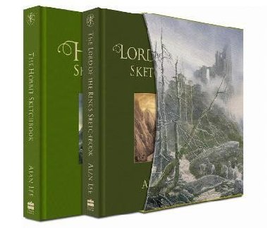 The Hobbit Sketchbook & The Lord of the Rings Sketchbook - Lee Alan