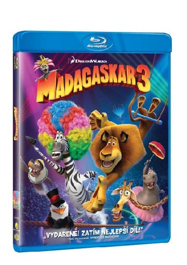 Madagaskar 3 (Blu-ray) - neuveden
