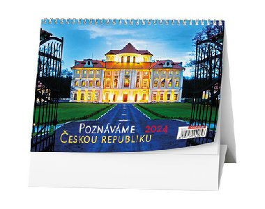 Poznáváme Českou republiku 2024 - stolní kalendář - Baloušek