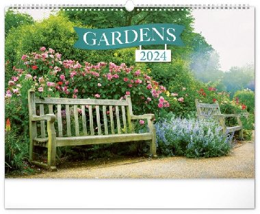 Zahrady 2024 - nástěnný kalendář