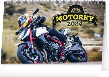Motorky 2024 - stolní kalendář - Presco