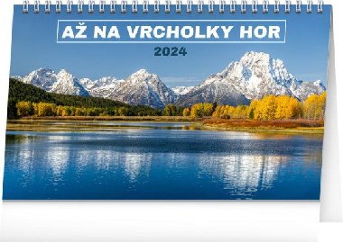 Až na vrcholky hor 2024 - stolní kalendář - Presco