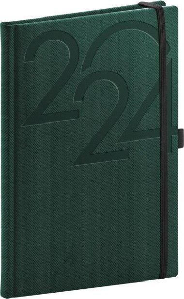 Diář 2024: Ajax - zelený, týdenní, 15 × 21 cm - neuveden