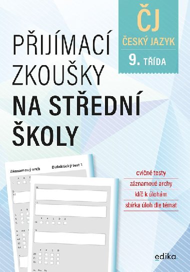 Pijmac zkouky na stedn koly - esk jazyk - 9. tda - Vlasta Gazdkov, Frantiek Bro, Pavla Broov