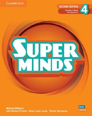 Super Minds Teachers Book with Digital Pack Level 4, 2nd Edition - Holcombe Garan