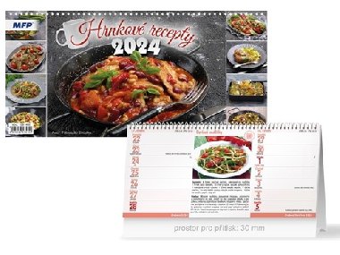 Hrnkov recepty (trnctidenn) 2024 - stoln kalend - MFP Paper