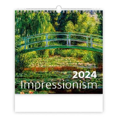 Kalend nstnn 2024 - Impressionism - Helma