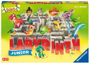Ravensburger Labyrinth Junior Dinosauři - společenská hra - neuveden