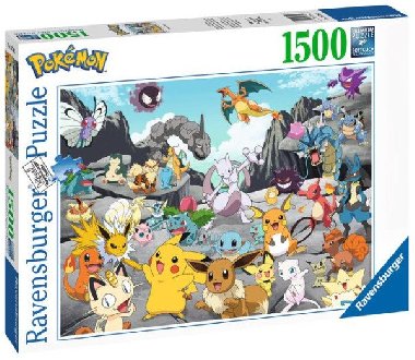 Ravensburger Puzzle - Pokémon 1500 dílků - neuveden