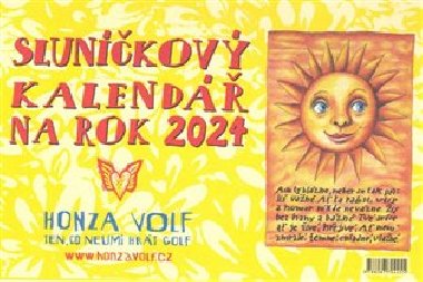 Sluníčkový kalendář 2024 - stolní - Honza Volf