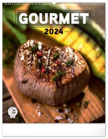 Gourmet 2024 - nástěnný kalendář - Presco