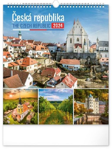 Česká republika 2024 - nástěnný kalendář - Presco
