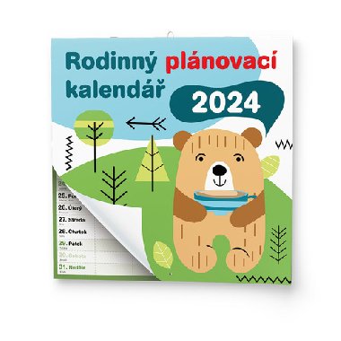 Rodinn plnovac kalend 2024 - nstnn kalend - Balouek