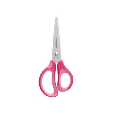 Keyroad Školní nůžky Soft 15 cm - růžové - neuveden