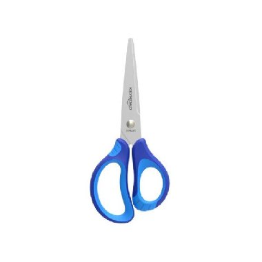 Keyroad Školní nůžky Soft 15 cm - modré - neuveden