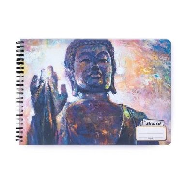 Skicák A4 (50 listů, 190g) - Buddha - neuveden