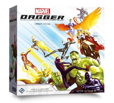 Marvel D.A.G.G.E.R. - strategická hra (české vydání) - neuveden