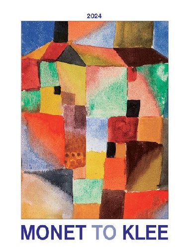 Monet to Klee 2024 - nástěnný kalendář - Spektrum Grafik