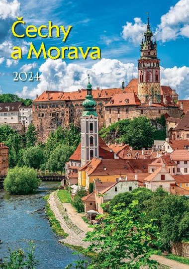 Čechy a Morava 2024 - nástěnný kalendář - Spektrum Grafik
