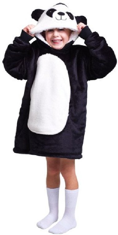 Cozy Noxxiez mikinová deka pro děti 3-6 let - Panda - neuveden