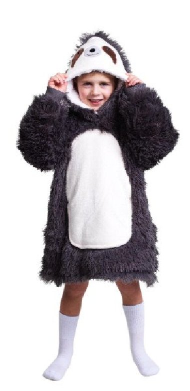 Cozy Noxxiez mikinová deka pro děti 3-6 let - Lenochod - neuveden