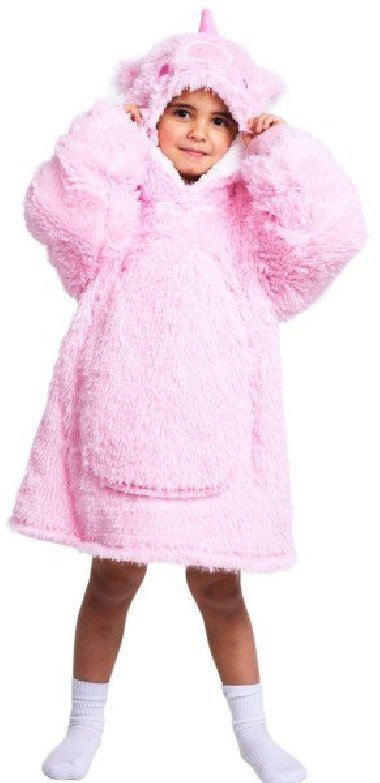 Cozy Noxxiez mikinová deka pro děti 3-6 let - Jednorožec - neuveden