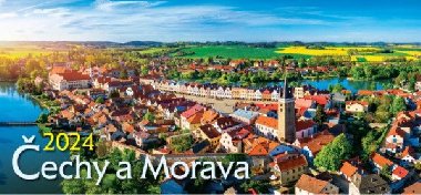 Čechy a Morava 2024 - stolní kalendář - Spektrum Grafik