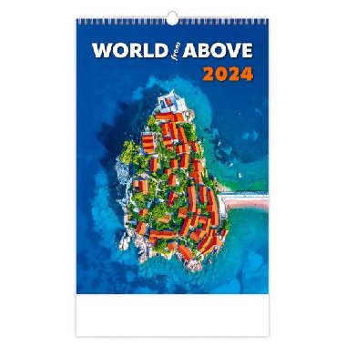 Kalendář nástěnný 2024 - World from Above - Helma