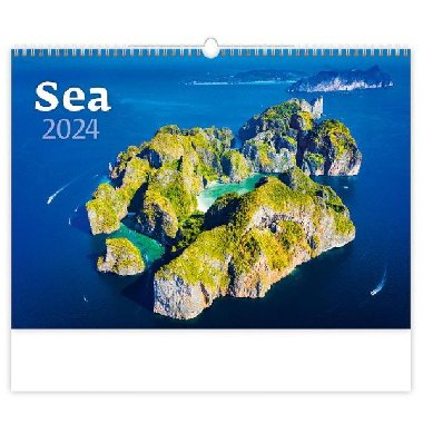 Kalendář nástěnný 2024 - Sea - Helma