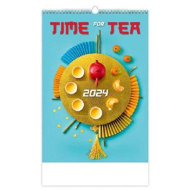 Kalendář nástěnný 2024 - Time for Tea - Helma