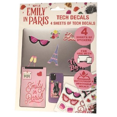 Emily in Paris samolepky - neuveden