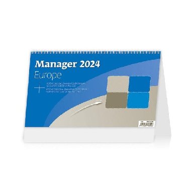 Kalendář stolní 2024 - Manager Europe - Helma