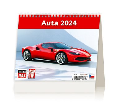 Kalendář stolní 2024 - MiniMax Auta - Helma