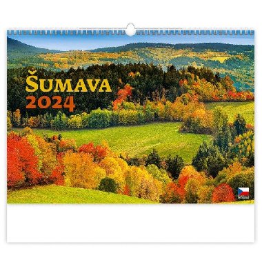Kalendář nástěnný 2024 - Šumava - Helma