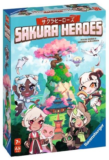 Ravensburger Sakura Heroes - společenská hra - neuveden