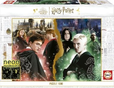Puzzle svítící Harry Potter 1000 dílků - Educa