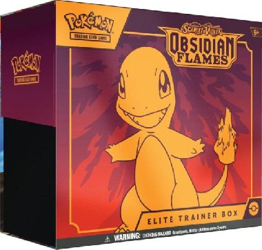 Pokémon TCG: Scarlet & Violet 03 Obsidian Flames - Elite Trainer Box - neuveden