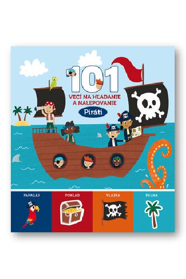 101 vecí na hľadanie a nalepovanie Piráti
