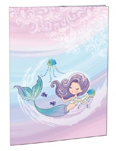Desky na abecedu Sleepy Mermaid - neuveden