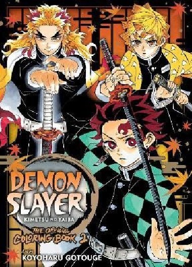 Demon Slayer: Kimetsu no Yaiba: The Official Coloring Book 2 - Gotge Kojoharu
