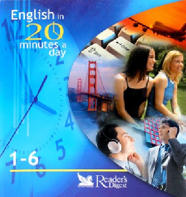 ENGLISH IN 20 MINUTES A DAY 1 - 6 + AKTOVKA + 6CD - Kolektv autorov