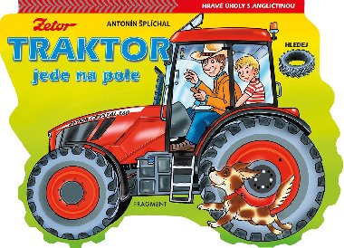 Traktor jede na pole - Antonn plchal