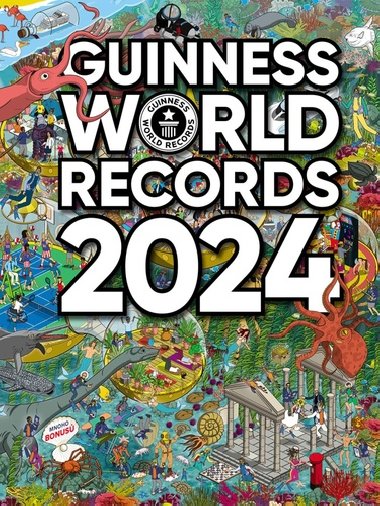 Guinnessova kniha rekord 2024 - Guinness World Records 2024 - esk vydn - Guinness